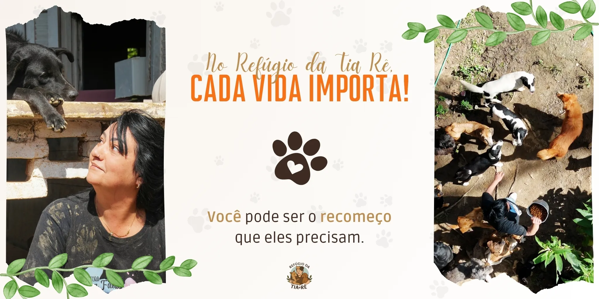 Banner Refúgio da Tia Rê